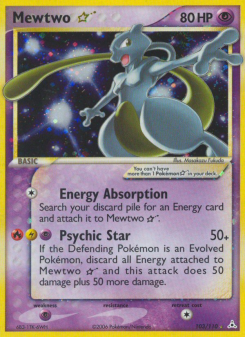 Mewtwo Star HP 103
