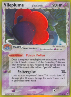 Vileplume δ HP 17