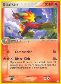 Blaziken HP 20