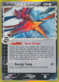 Deoxys δ HP 3