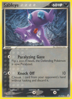 Sableye HP 31