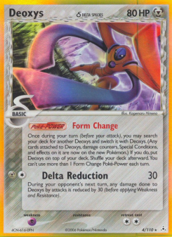 Deoxys δ HP 4