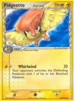 Pidgeotto δ HP 49
