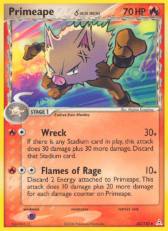 Primeape δ HP 50