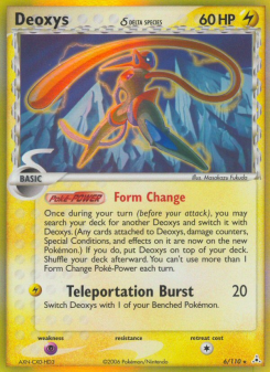 Deoxys δ HP 6