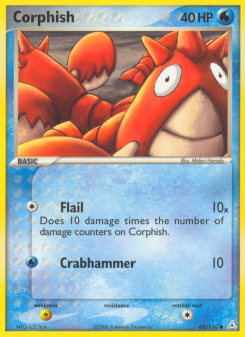 Corphish HP 63