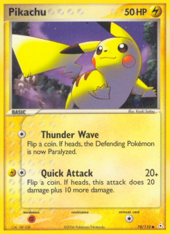 Pikachu HP 78