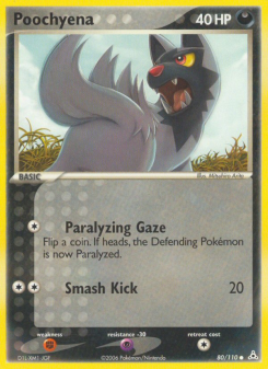 Poochyena HP 80