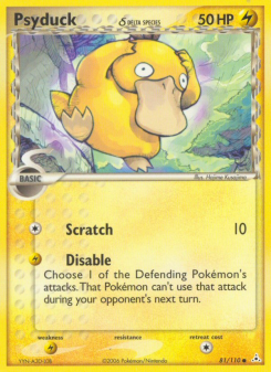 Psyduck δ HP 81