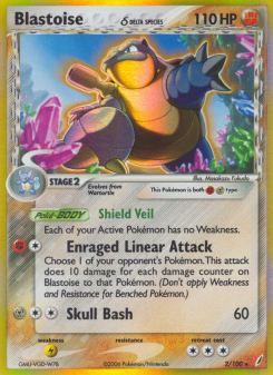 Blastoise δ CG 2