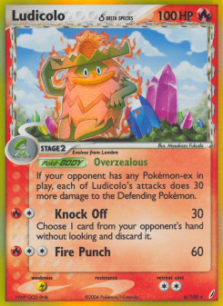 Ludicolo δ CG 6