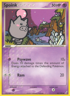 Spoink CG 62