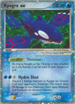 Kyogre ex #95 — Guardiani dei Cristalli