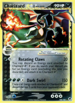 Charizard Star δ DF 100