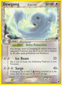 Dewgong δ DF 15
