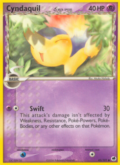 Cyndaquil δ DF 45