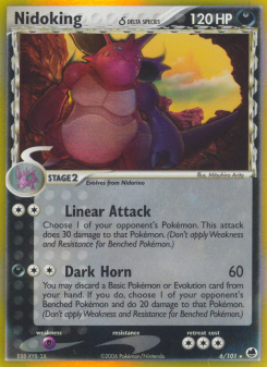 Nidoking δ DF 6