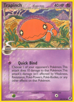 Trapinch δ DF 69