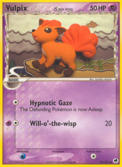 Vulpix δ DF 70