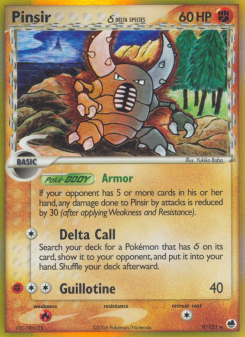 Pinsir δ DF 9