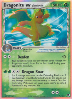 Dragonite ex δ DF 91
