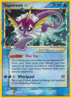 Vaporeon Star PK 102