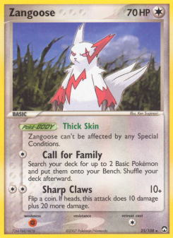 Zangoose PK 25