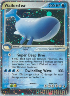 Wailord ex #100 — Tempesta di Sabbia