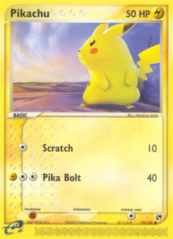 Pikachu SS 72