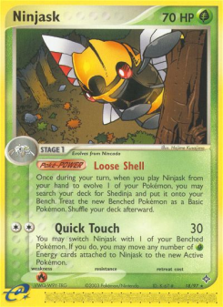 Ninjask DR 18