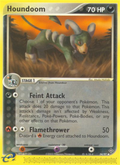 Houndoom DR 34