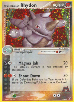Team Magma's Rhydon MA 11