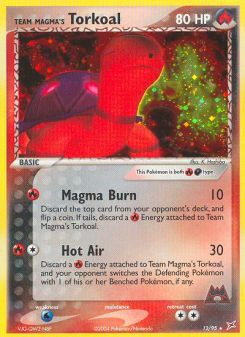 Team Magma's Torkoal MA 12