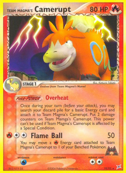 Team Magma's Camerupt MA 19