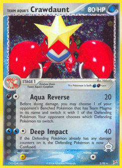 Team Aqua's Crawdaunt MA 2