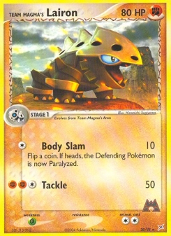 Team Magma's Lairon MA 20