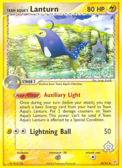 Team Aqua's Lanturn MA 28