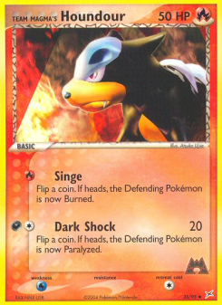 Team Magma's Houndour MA 35