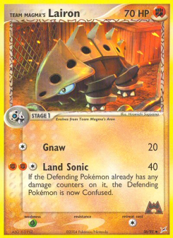 Team Magma's Lairon MA 36