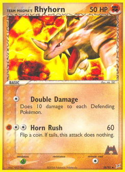 Team Magma's Rhyhorn MA 38