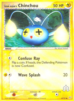 Team Aqua's Chinchou MA 49