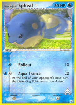 Team Aqua's Spheal MA 57