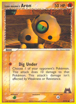 Team Magma's Aron MA 59