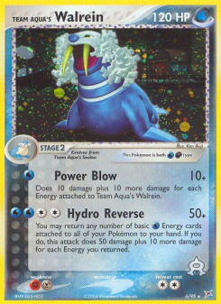 Team Aqua's Walrein MA 6