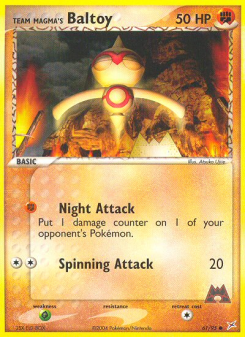 Team Magma's Baltoy MA 61