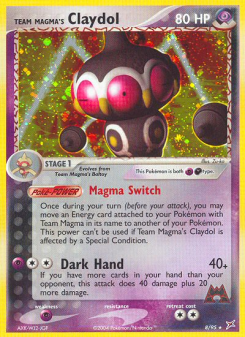Team Magma's Claydol MA 8