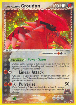 Team Magma's Groudon MA 9