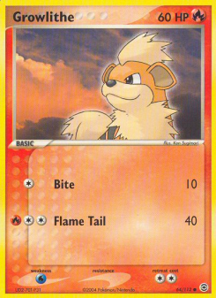 Growlithe FRLG 64