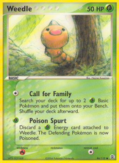 Weedle FRLG 86