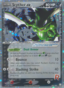 Rocket's Scyther ex TRR 102